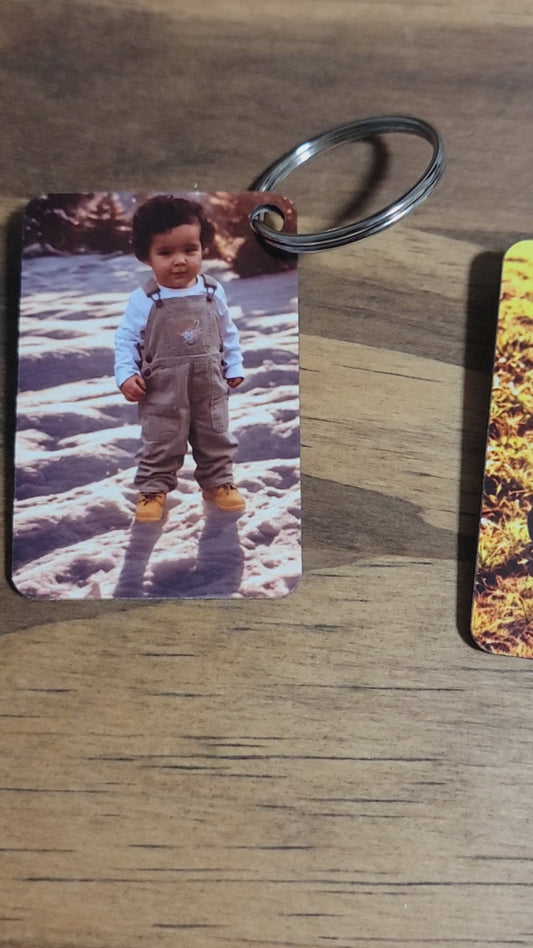 Custom Photo Keychains – Double Sided